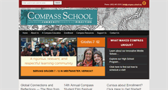 Desktop Screenshot of compass-school.org